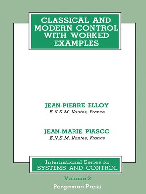 cover image of International Series on Systems and Control, Volume 2